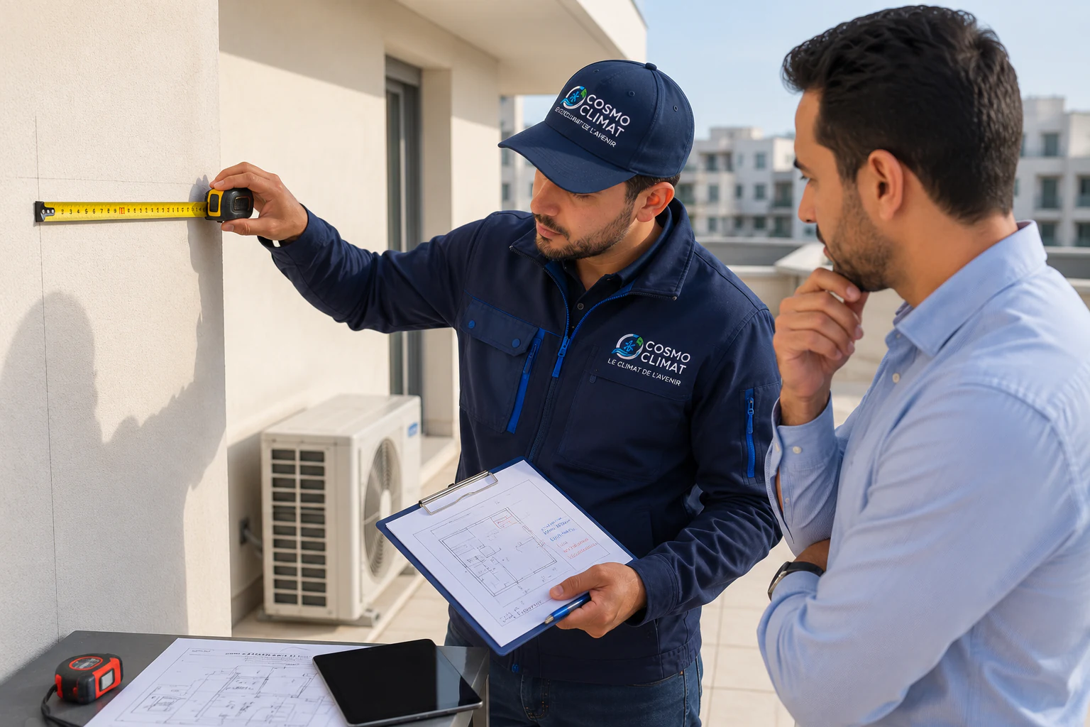 Étude technique de climatisation