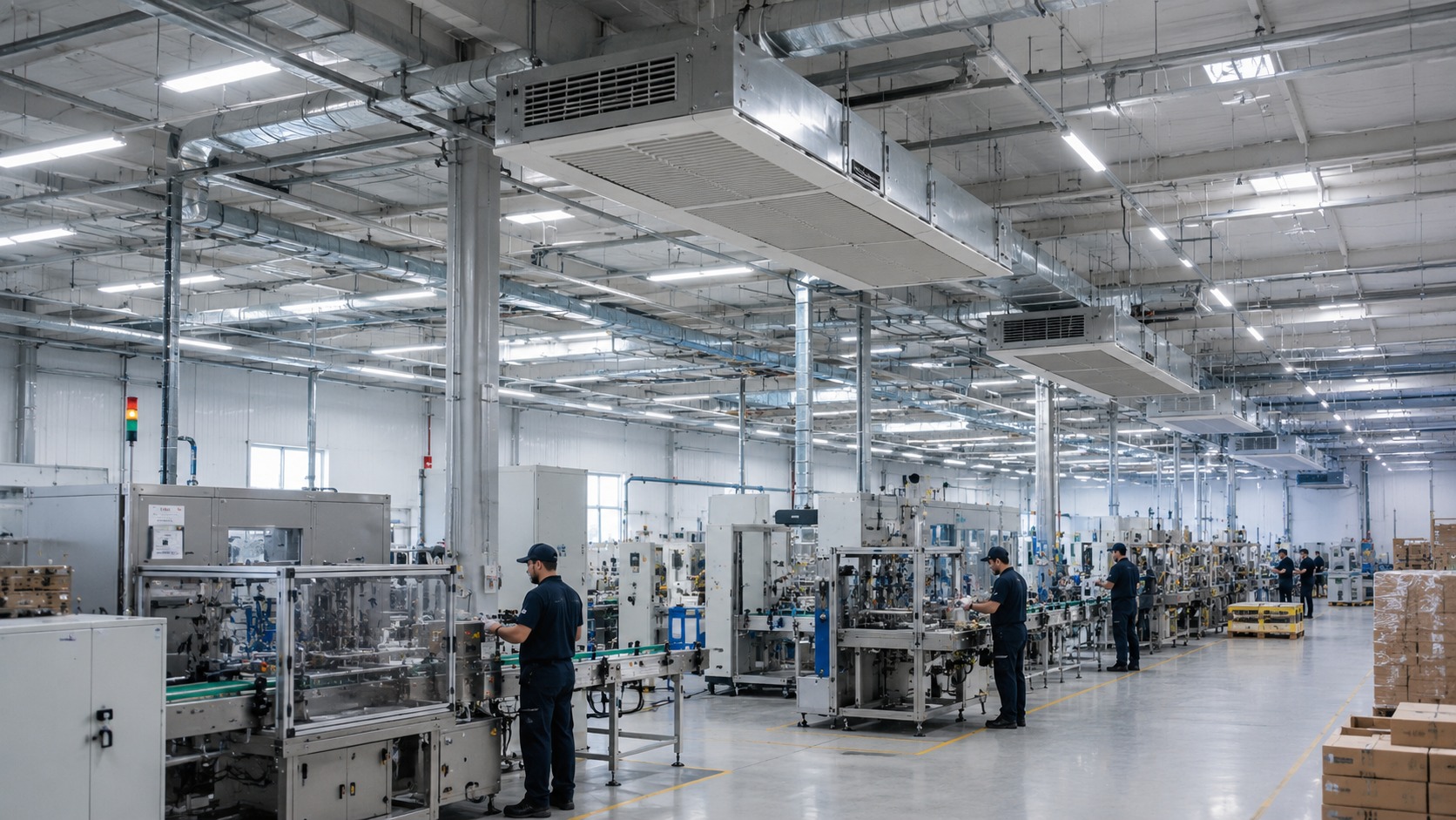 Climatisation pour industrie